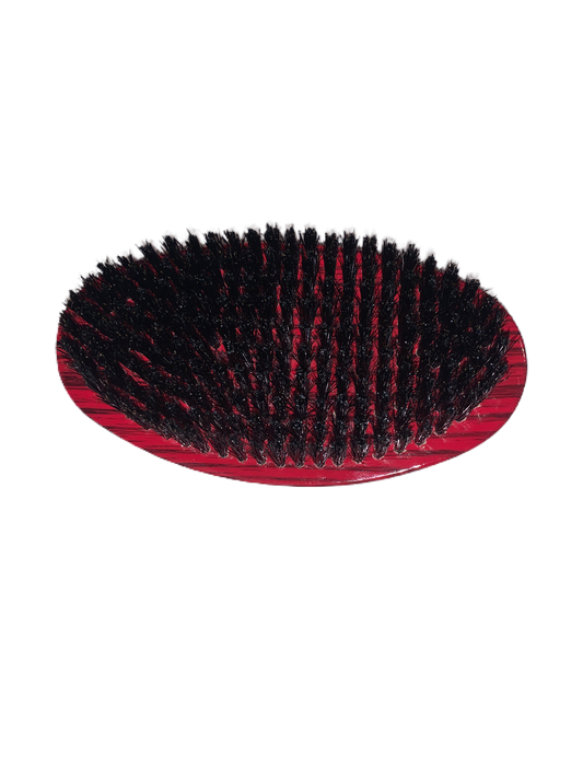 Kaze Red Wood Grain Wave Brush - Medium