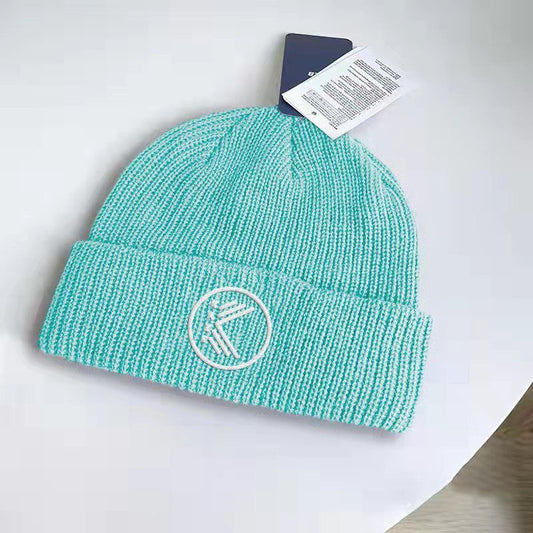 Aqua Blue KAZE Beanie Hat