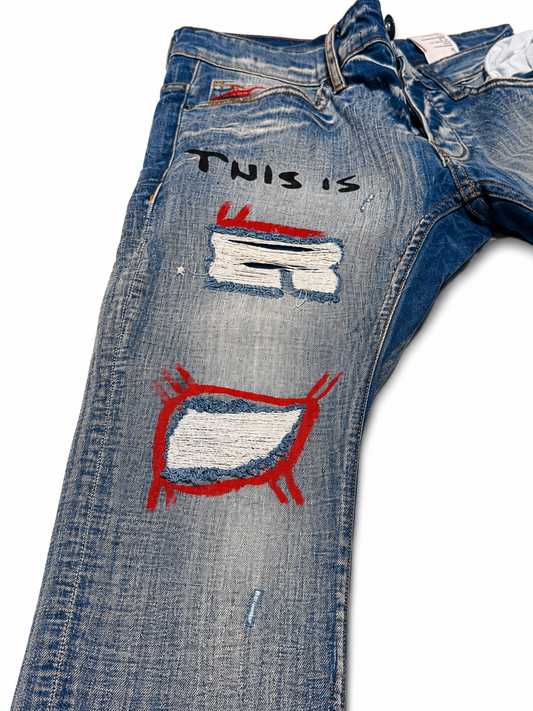 "Wave Rider" Jeans