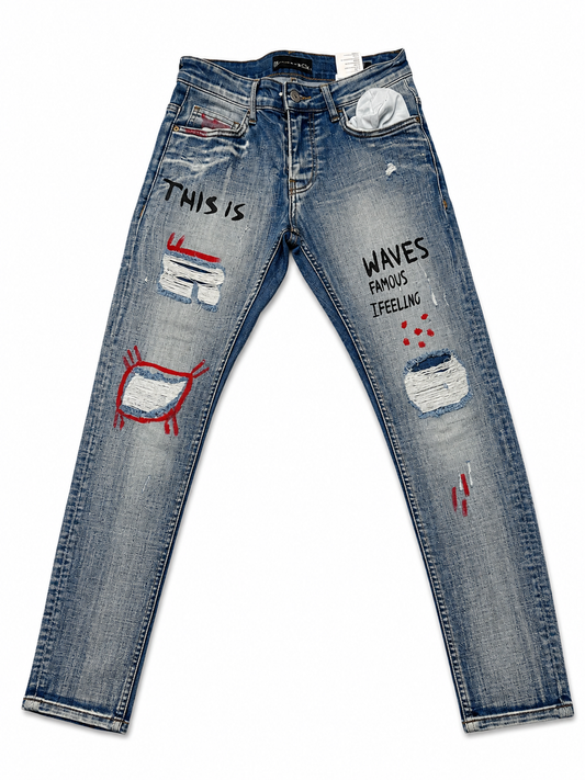 "Wave Rider" Jeans