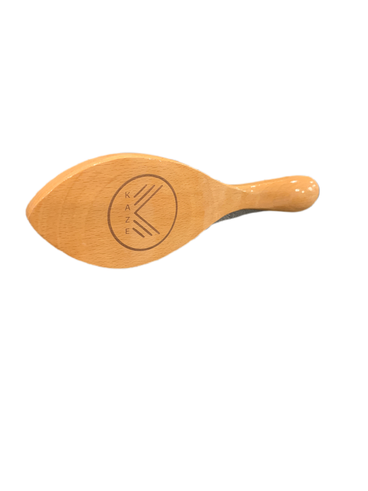 Wooden Kaze Wave Brush w/ Handle