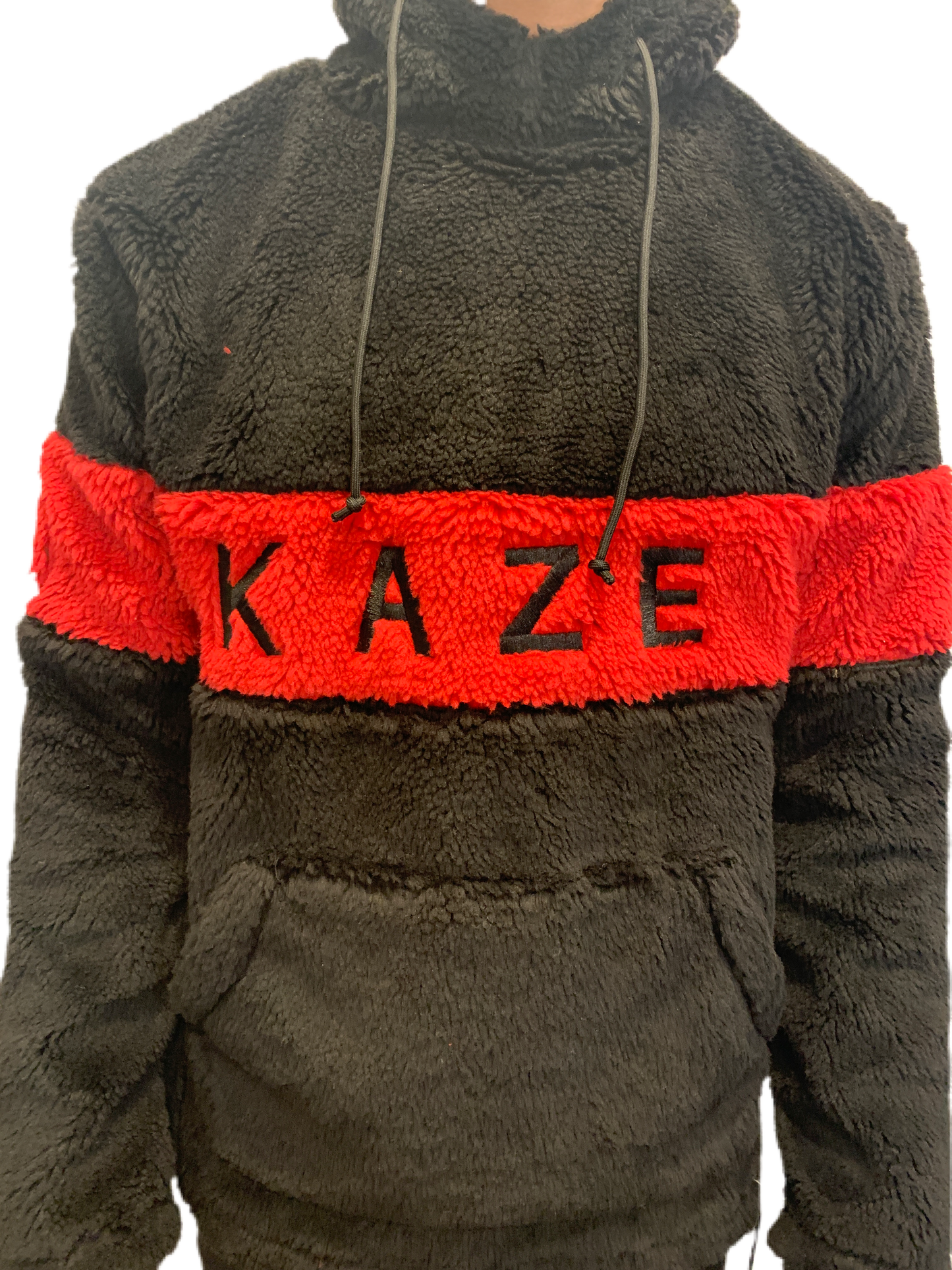 Black Kaze Sherpa Hoodie