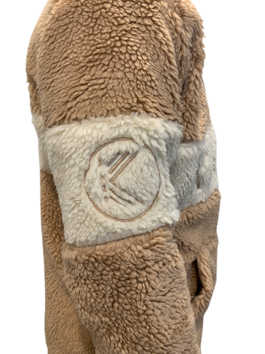 Tan Kaze Sherpa Hoodie