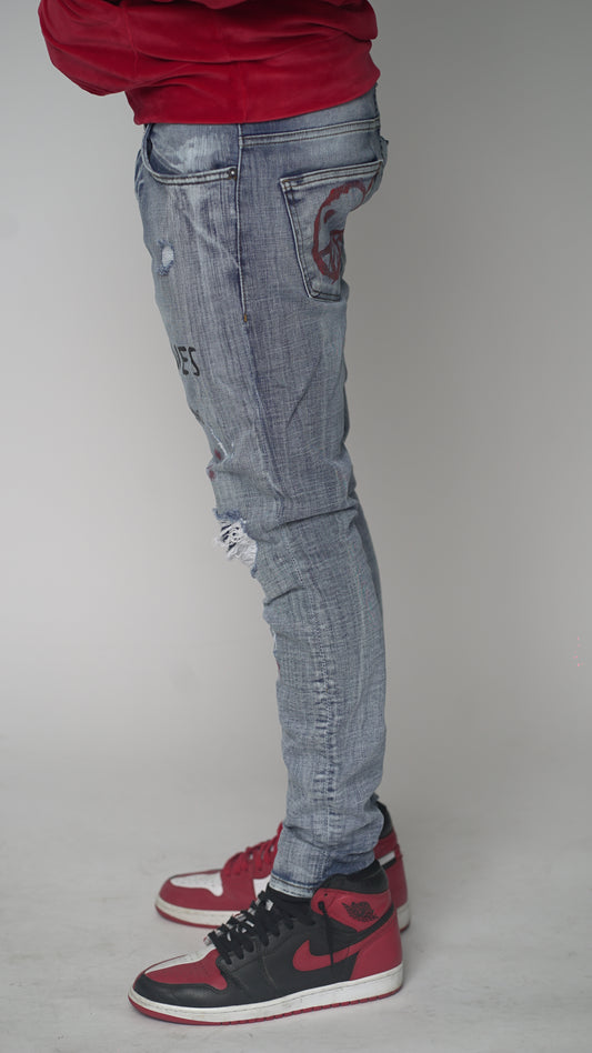 "Wave Rider" Jeans